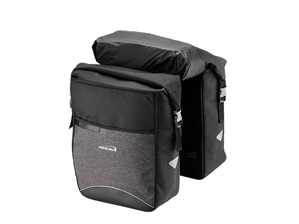 IBERA 自転車用バッグ 黒 大容量 MIK E-bike Pannier Bags – Ibera Bicycle Accessories