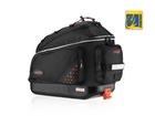 Clip-on bike commuter bag with multi-compartments.