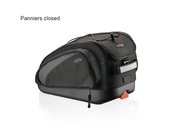 MultiMount Expandable Bike Trunk Bag – Ibera Bicycle Accessories