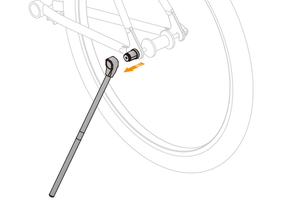 Carbon Fibre Removable Bike Kickstand IB-ST6 – Ibera Bicycle Accessories