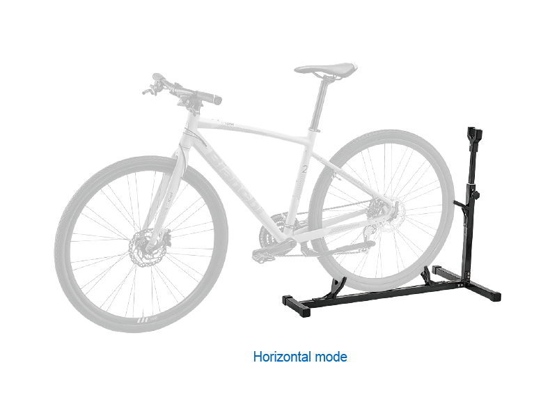 Bike saddle top stand