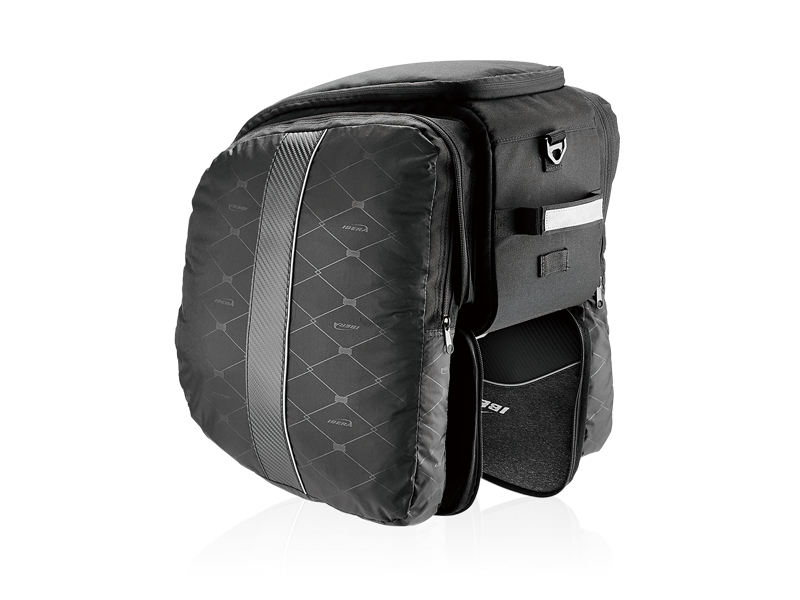 MIK Bag with built-in foldaway mini panniers