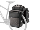 Panniers with MIK clip-on system on bike