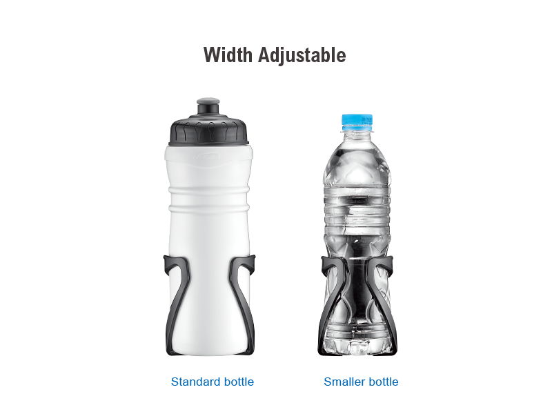 Adjustable Bottle Cage standard bottle or smaller bottle image
