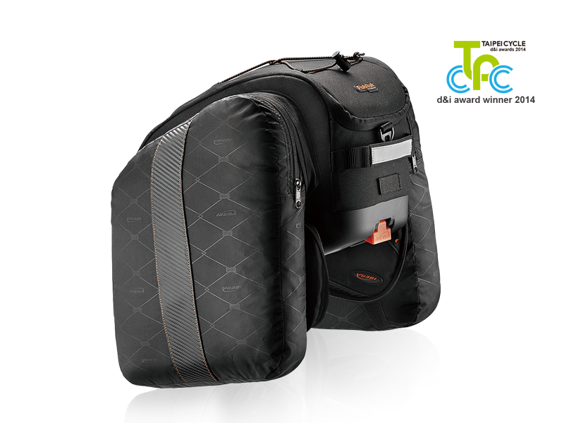fahrradtasche pendler MultiMount Expandable Bike Trunk Bag – Ibera Bicycle Accessories