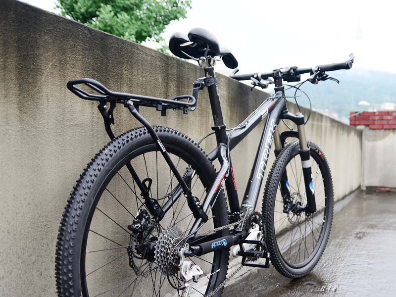 PakRak Clamp on Rear Bike Rack Ibera Bicycle Accessories