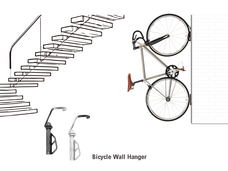 Bicycle Wall Hanger IB ST3 Ibera Bicycle Accessories