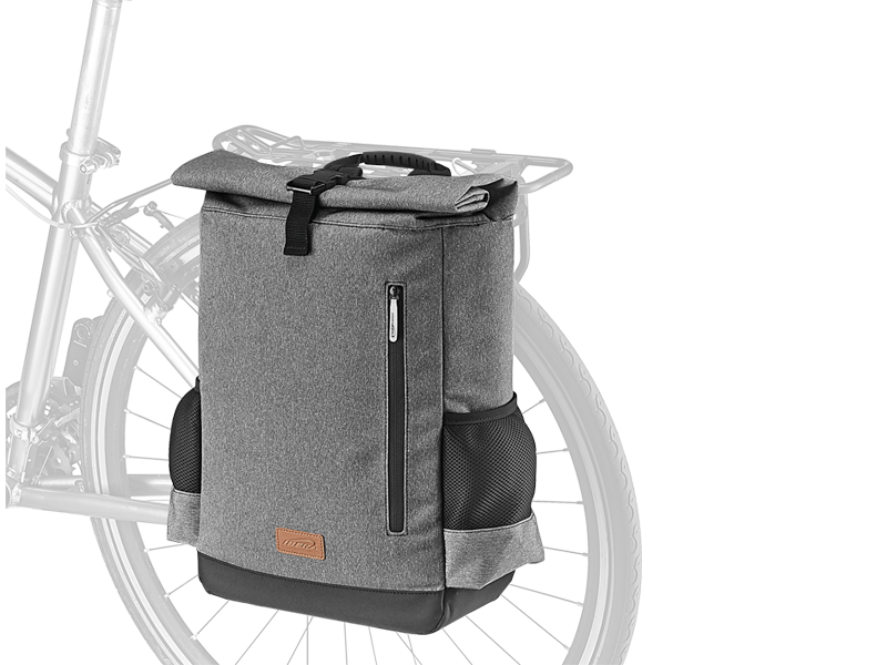 Bicycle pannier backpack sales